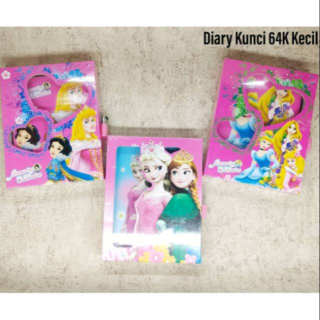 

Buku Diary + Kunci 64K Kecil