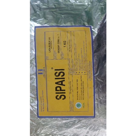 

SIPASI LADA PUTIH 1KG