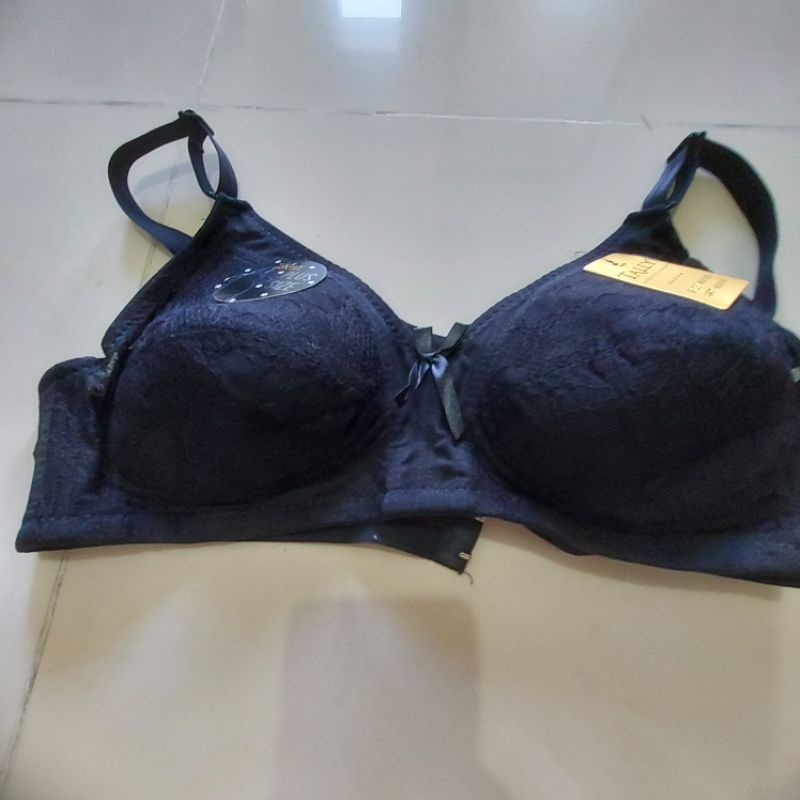 TALLY BRA BH JUMBO CUP BESAR CUP D TANPA KAWAT BUSA TIPIS SiZE 36-46