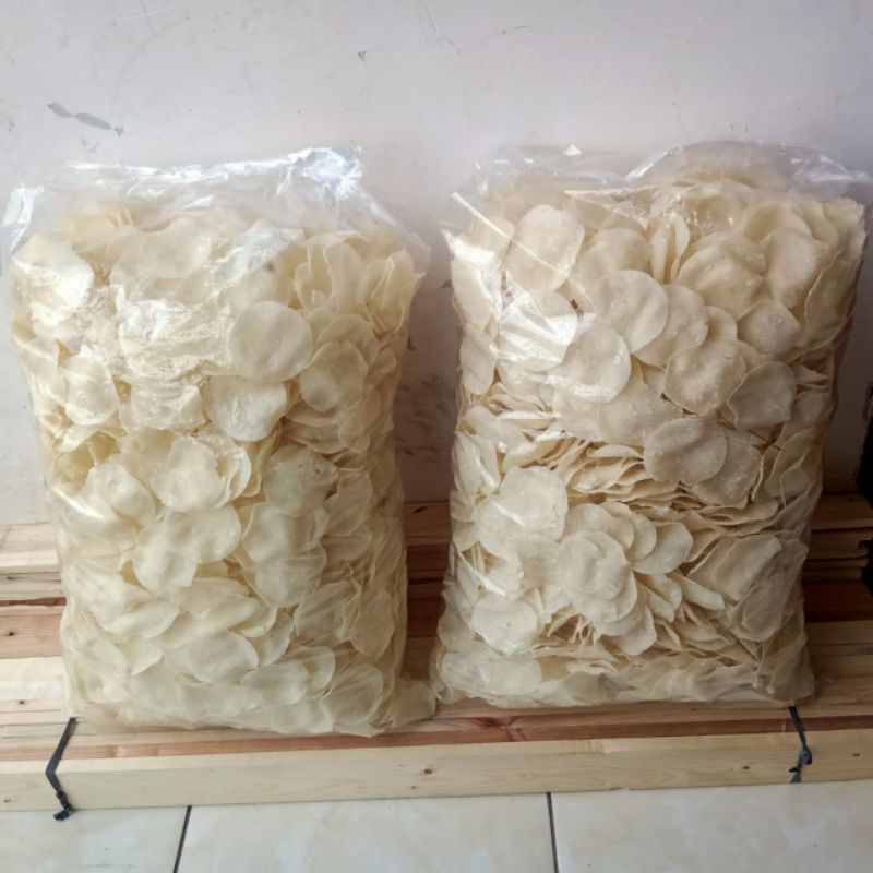 KRECEK KERUPUK RASA KENTANG ORI KHAS BATU MALANG (MENTAH)