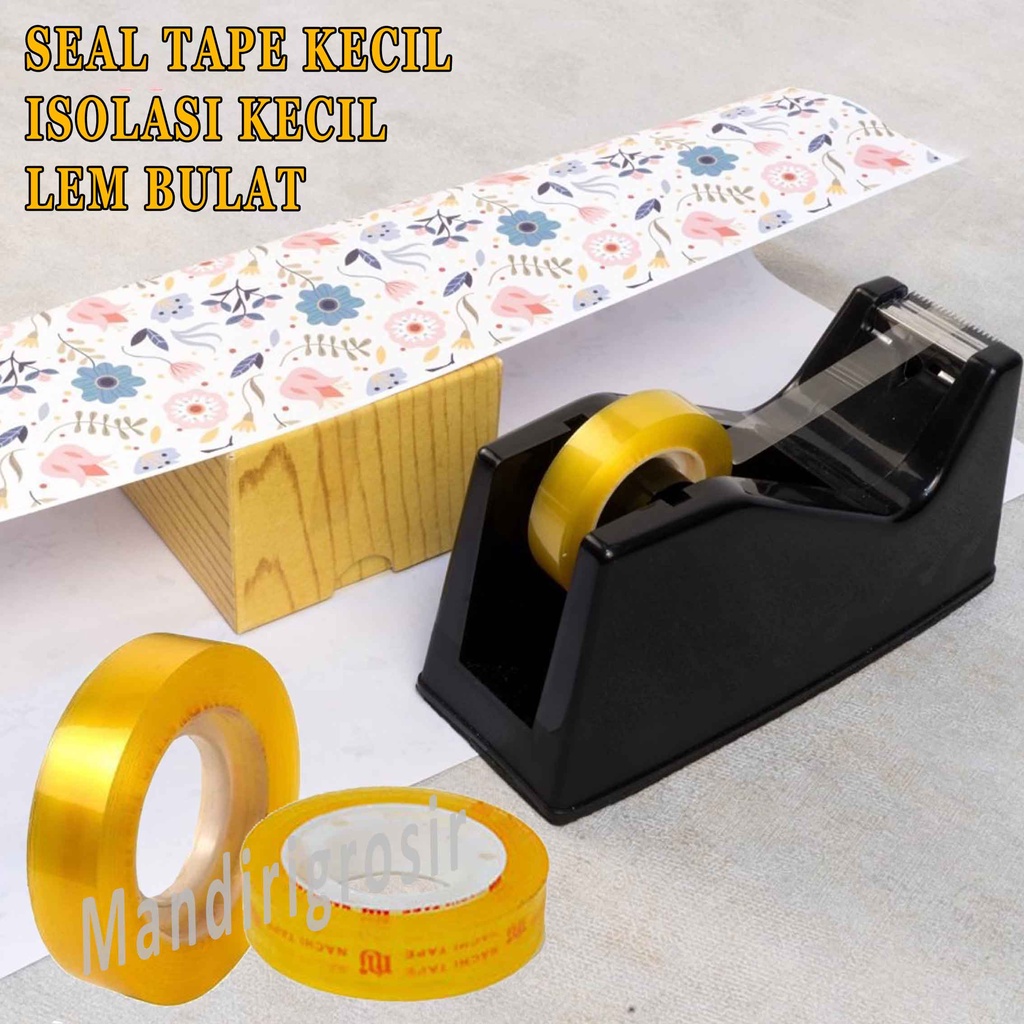 Isolasi Kecil * Seal Tape Kecil * Lem Bulat * Tape 1pcs