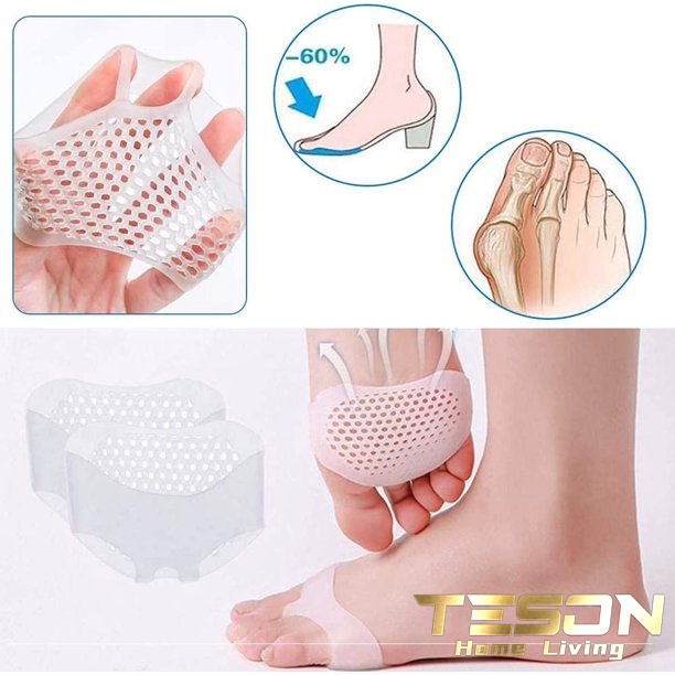 Bantalan Dampal Kaki Alas Sepatu Insole Silikon Metatarsal Cushion