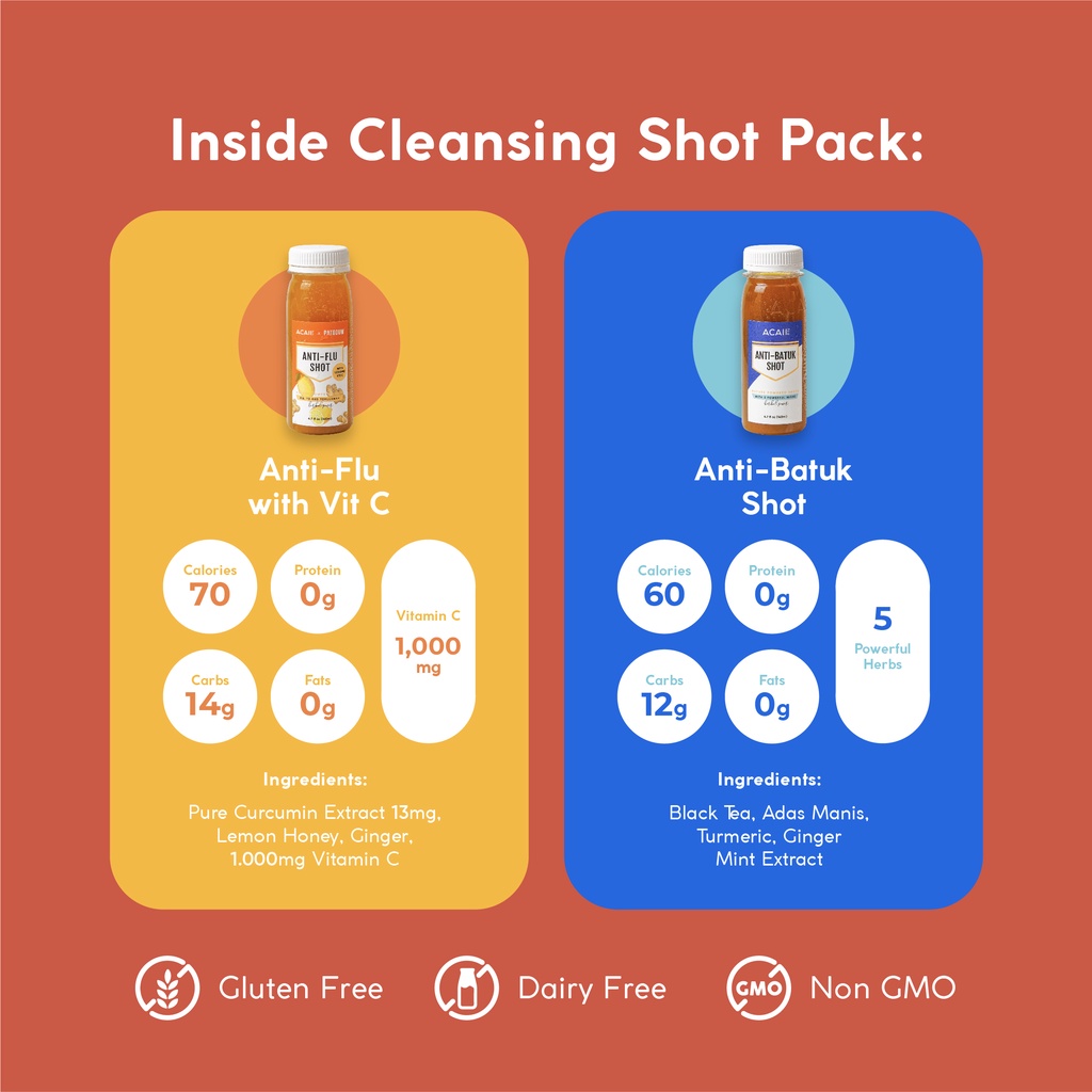 

XMASTER ACAII TEA 6-DAY BAPIL SHOT (12X140ML)