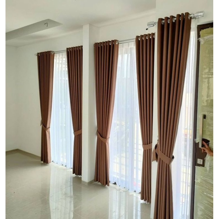 GORDEN JENDELA BAHAN BLACKOUT POLOS SUPER TEBAL