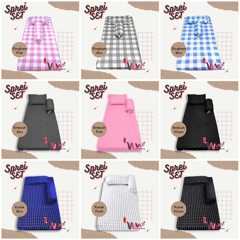 (PROMO) SPREI HOMEMADE 180x200 dan 160 x 200 TERMURAH SPREI SAJA