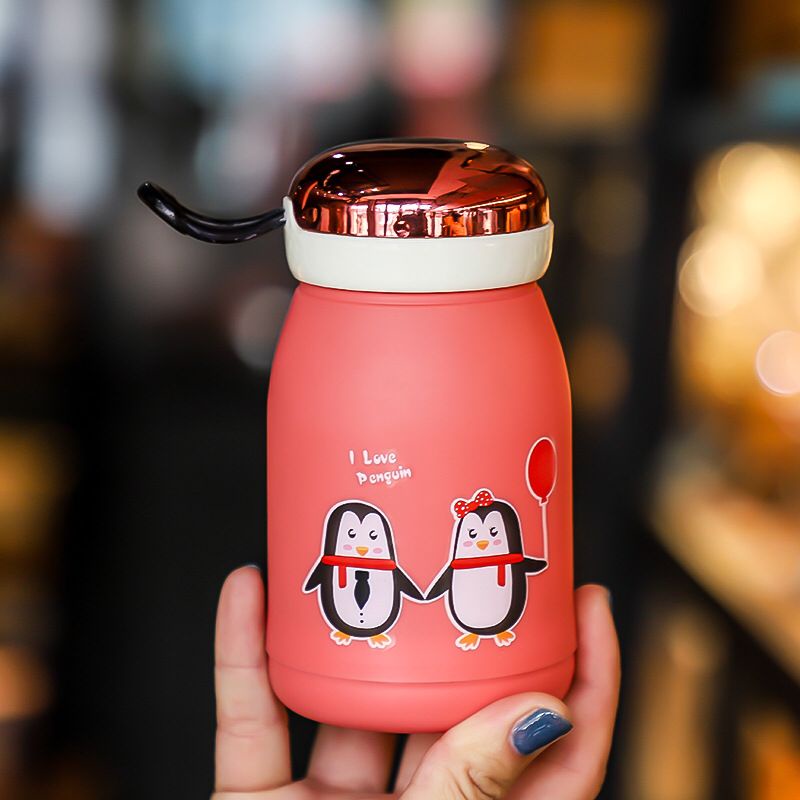 [JUALSEMUA18](BTL.22)Botol Minum Motif Animal Lucu Dan Unik / Botol Viral / Cute Drink Bottle / Tempat Minum Lucu /IMPORT