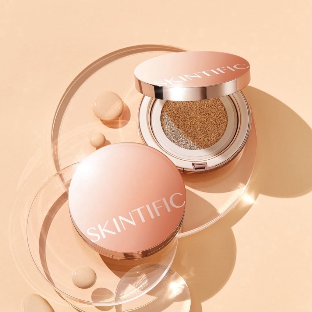 SKINTIFIC Cover All Perfect Cushion SPF 35 PA+++ 11g - Amaze_Kosmetik