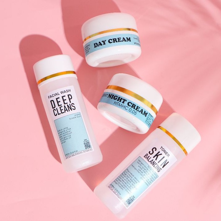 [WAJIB KONSULTASI/TIDAK DIJUAL BEBAS] PAKET WAJAH BERJERAWAT 4 IN 1|| PAKET ACNE GLOWING