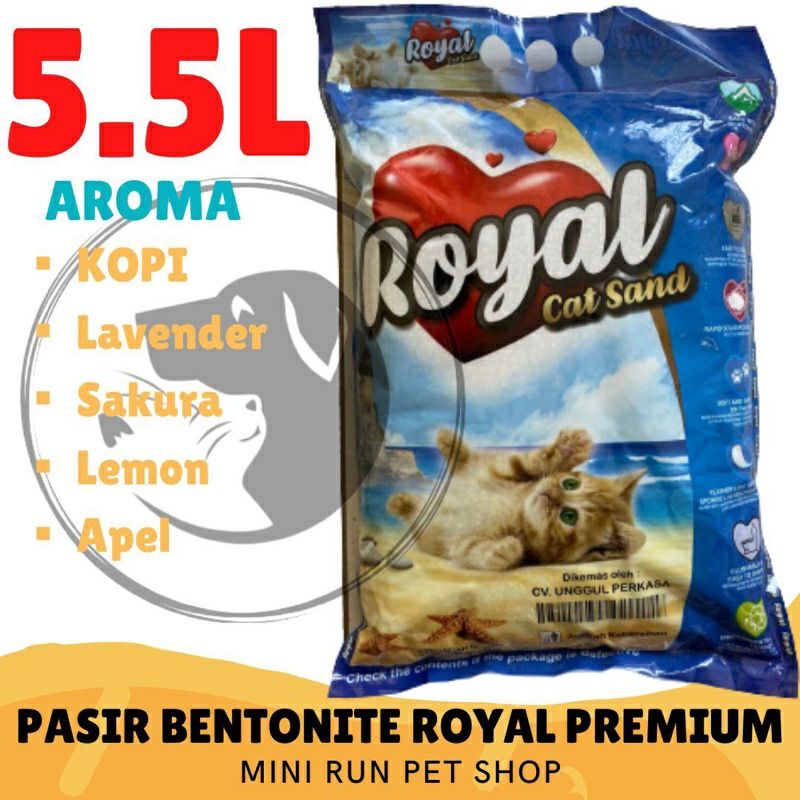 Pasir Royal 5,5 liter