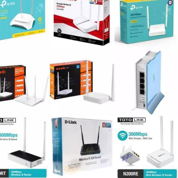 Borong Diskon N301 / F3 / N200RE /DIR-612 /N300RT /TL-WR820N / TL-WR840N / MW305R / MW302R / RB931 /