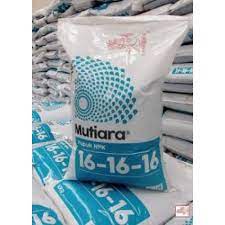 Pupuk NPK mutiara kemasan repack ukuran 1kg  untuk segala jenis tanaman