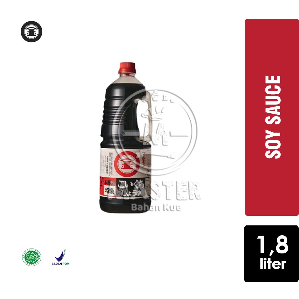 

Soy Sauce Marukin Kouikuchi Shoyu Kecap Asin Jepang [1,8 Liter]