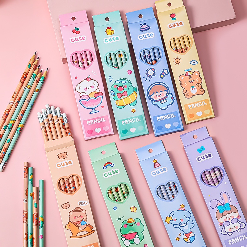 

andjanis || PENSIL MOTIF LUCU KARAKTER/ PENSIL UNIK HB MOTIF ALAT TULIS SEKOLAH KANTOR