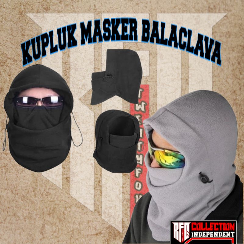 Topi Polar Balaclava,Kupluk Ninja,Kupluk Masker