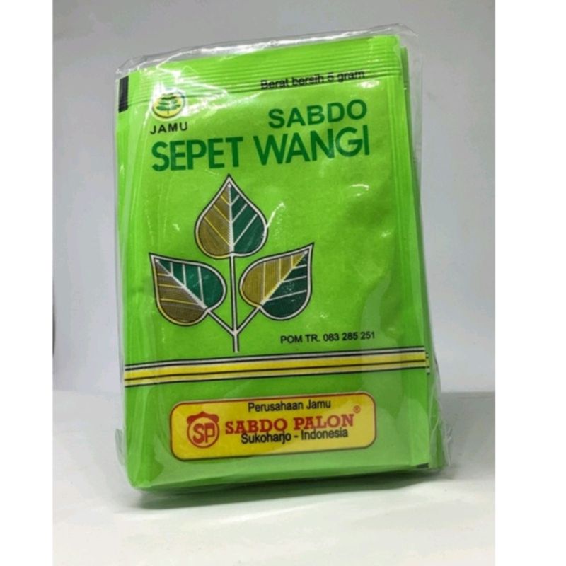 

JAMU SEPET WANGI SABDO PALON (isi 10 sachet)