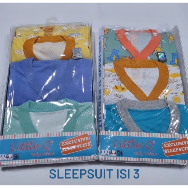 Little Queen Sleepsuit isi 3 pcs / pack