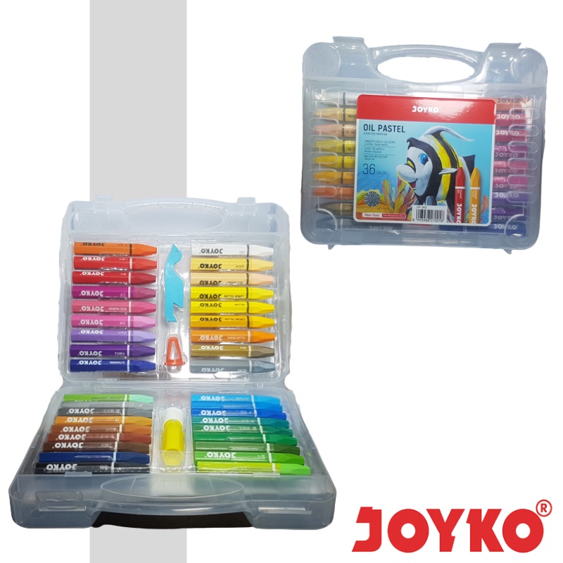 

Krayon Minyak Crayon Oil Pastel Joyko 36 Warna Colors