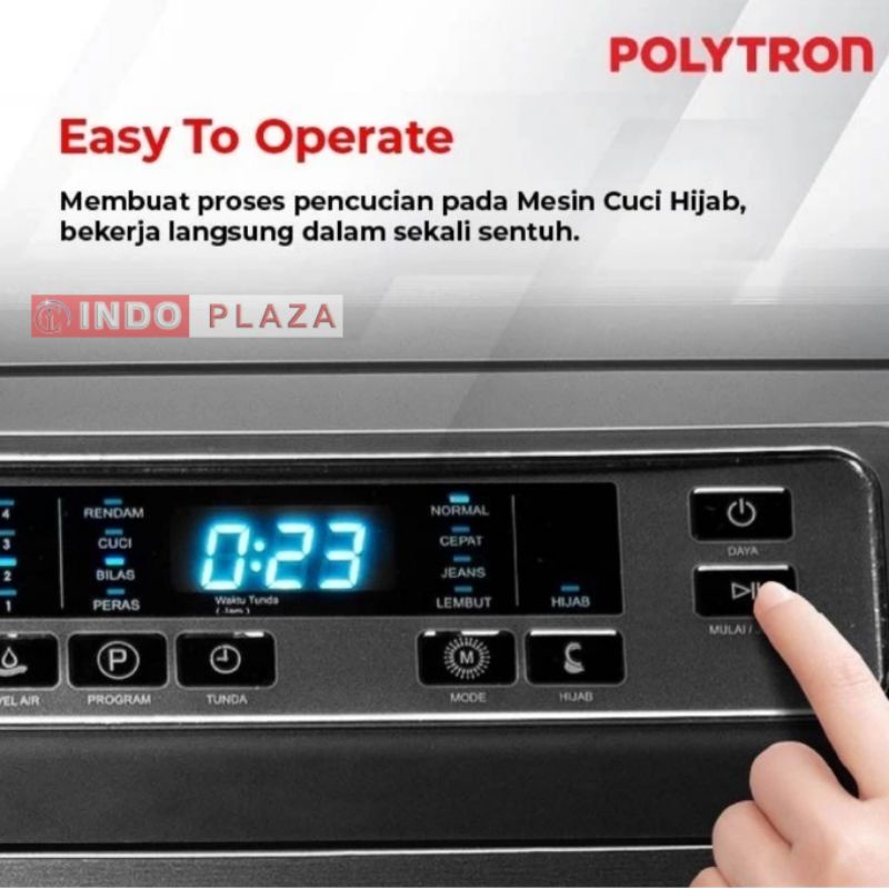 MESIN CUCI POLYTRON 1 Tabung 9 Kg PAW-9028 LAGUNA NEW JAN 2023