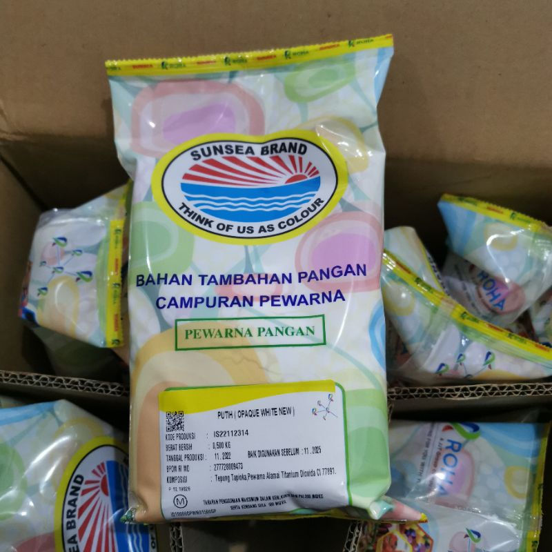 Opaque White 500gr - Pemutih Makanan