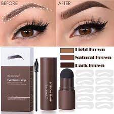 Ibcccndc Cetakan Alis Instan|Eyebrow Powder|Stamp Alis Stempel Alis Waterproof
