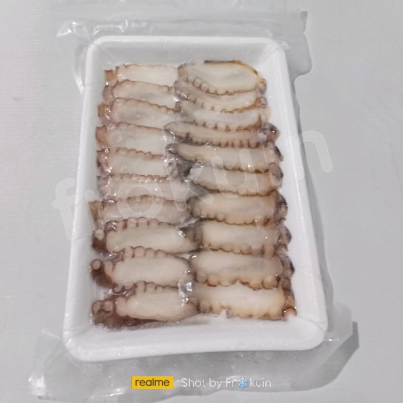 Gurita Slice - Frozen Food Murah