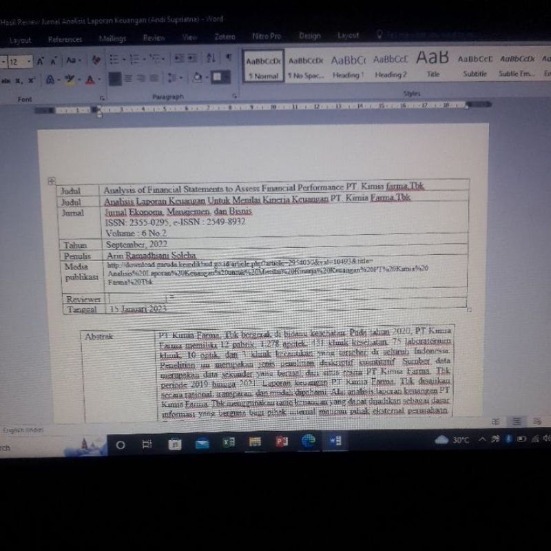 Review-Jurnal