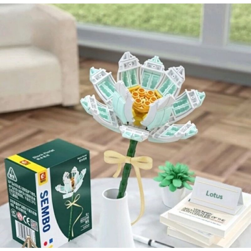 KKV Sembo Building Block Flower Dekorasi Hiasan Bunga