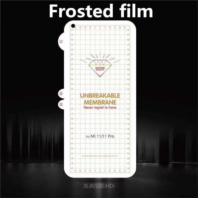 King Kong Film HD Hydrogel Film Pelindung Layar Untuk Xiaomi 10 11 12 12S Pro 10 11 12S Ultra 10S 12X MIX 4civi 1S Hydrogel Film Protector