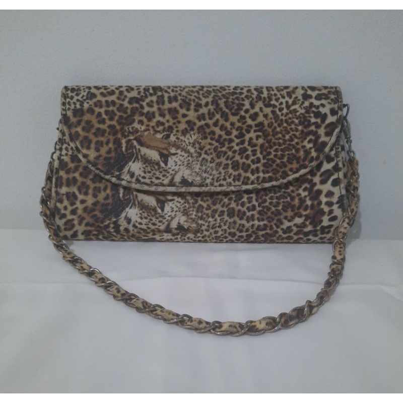 Tas Ketek Motif Macan Preloved