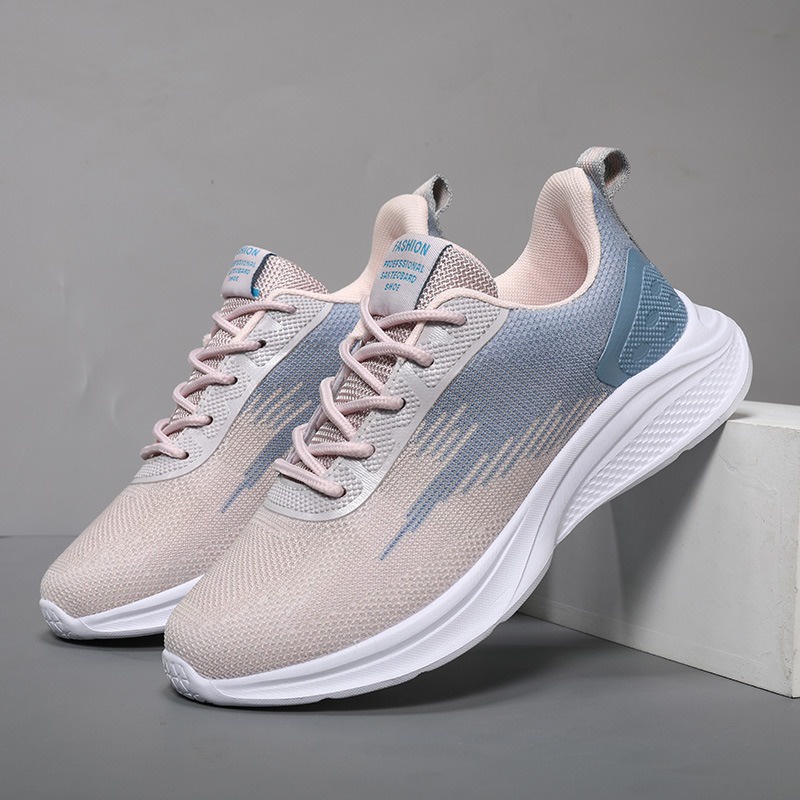 Sepatu Olahraga Wanita Ombre Sepatu Jogging Perempuan Kekinian Sport Shoes New Import SP-239