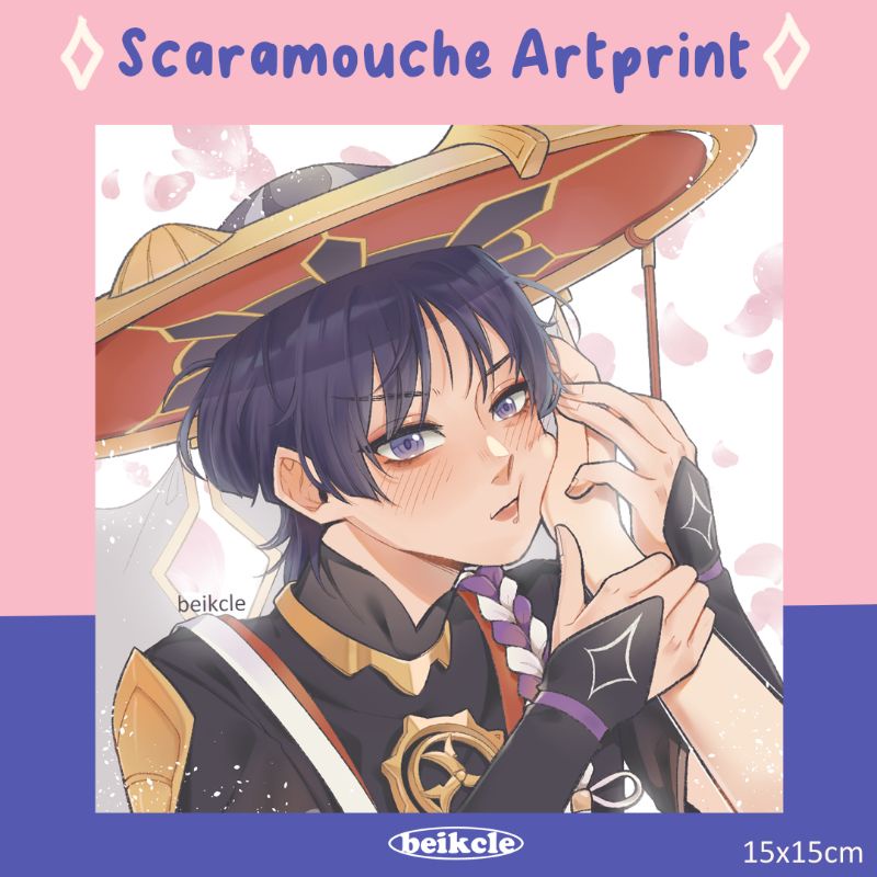 

beikcle - Scaramouche Artprint 15x15cm