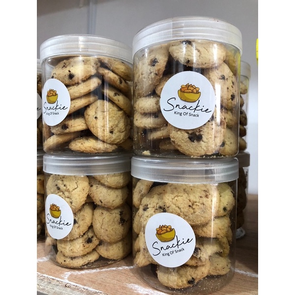 

Snackie cookies with chocolate