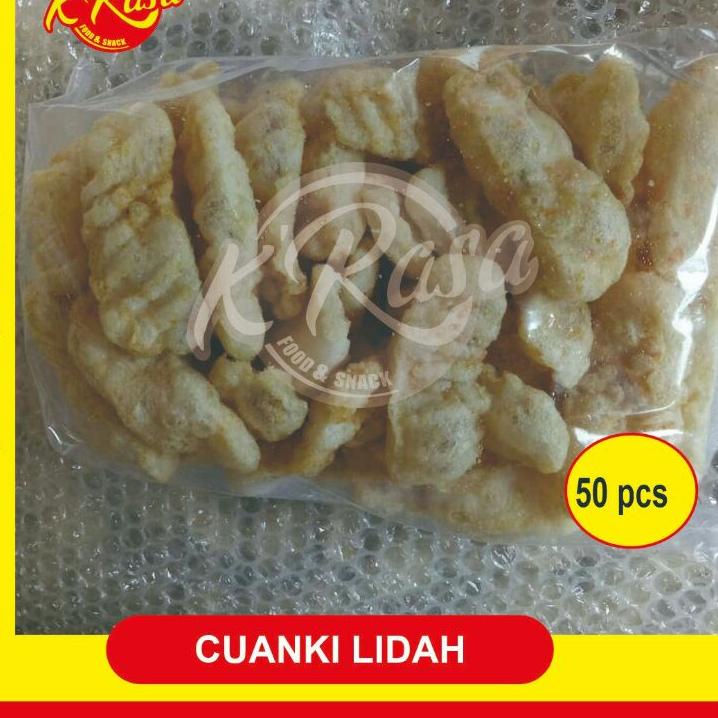 

RVN192 Cuanki lidah 50 pcs enak dan renyah baraya ||