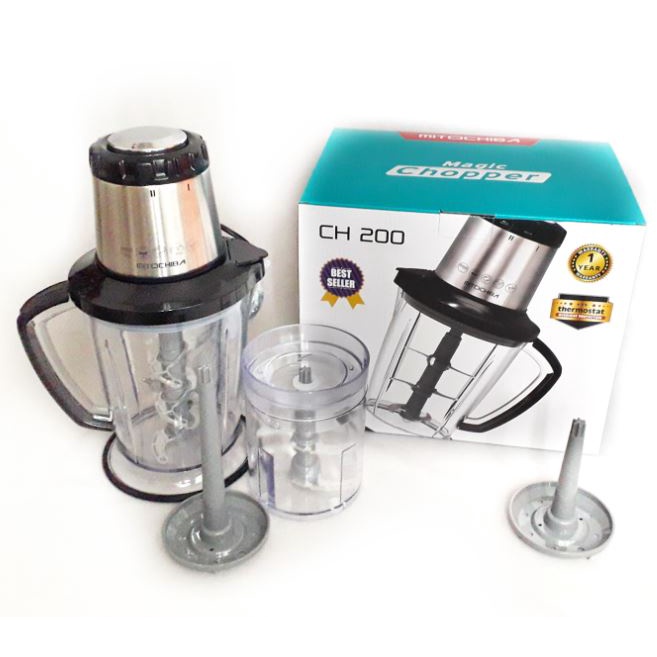 Mitochiba CH 200 Food Chopper Blender Bumbu dan Daging Food Processor