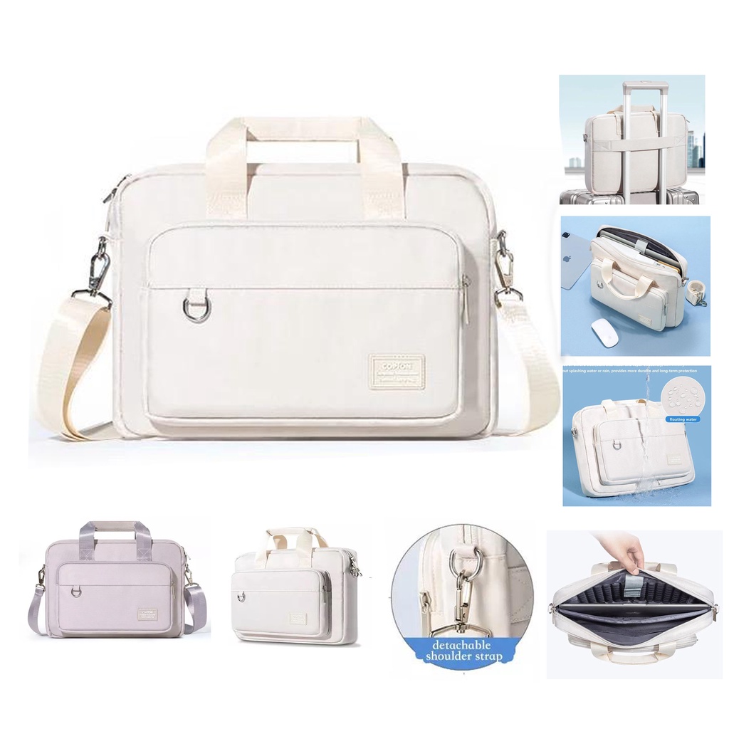 Tas Laptop Macbook Selempang Copton Eva Sponge 13 14 15 inch