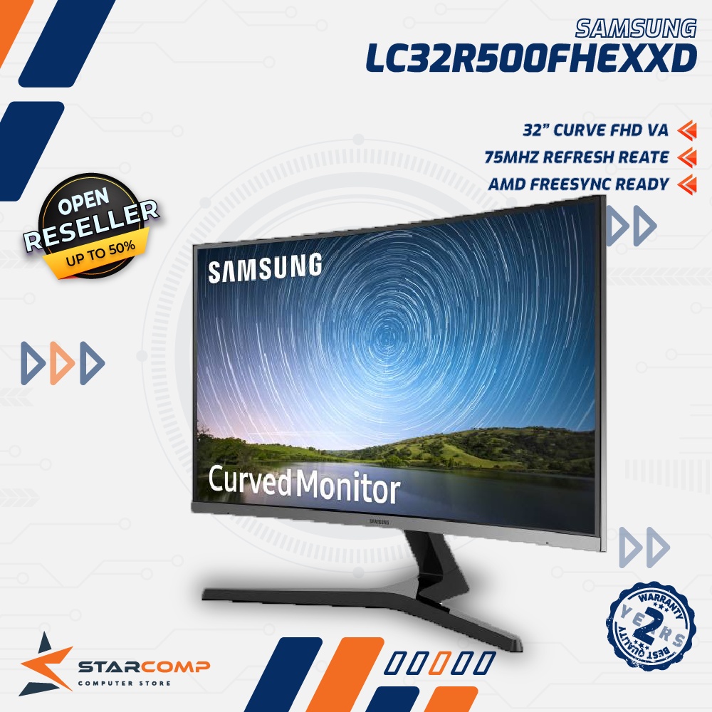 Samsung C32R500 Monitor LED 32&quot; FHD Curved LC32R500FHEXXD 32R500