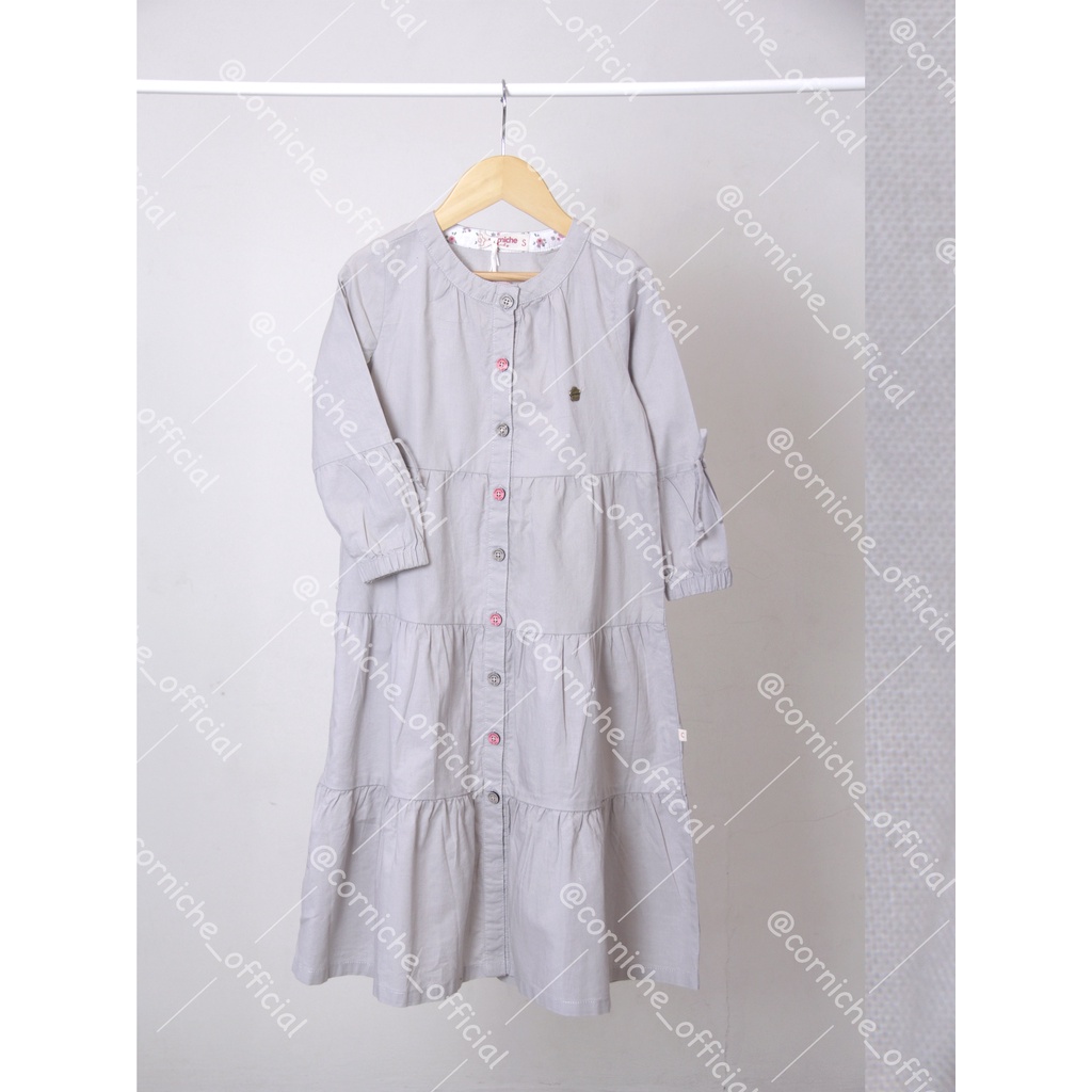 Corniche Kids Devi Dress Kids Dove - TP K50168