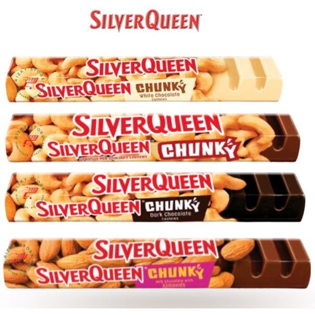 

Import Terbaik SILVERQUEEN CHUNKY BAR 95 GRAM BESAR COKELAT VALENTINE CEMILAN ANAK CHUNKYBAR COKLAT CASHEW DARK CHOCOLATE WHITE COKLAT ALMOND DELFI 95gr GR GROSIR MURAH KILOAN SNACK MAKANAN RINGAN Extra Bonus