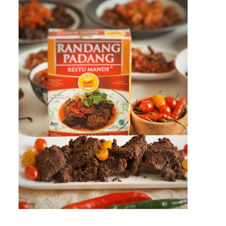 

☉ Restu Mande Rendang Sapi Original 300gr ✳