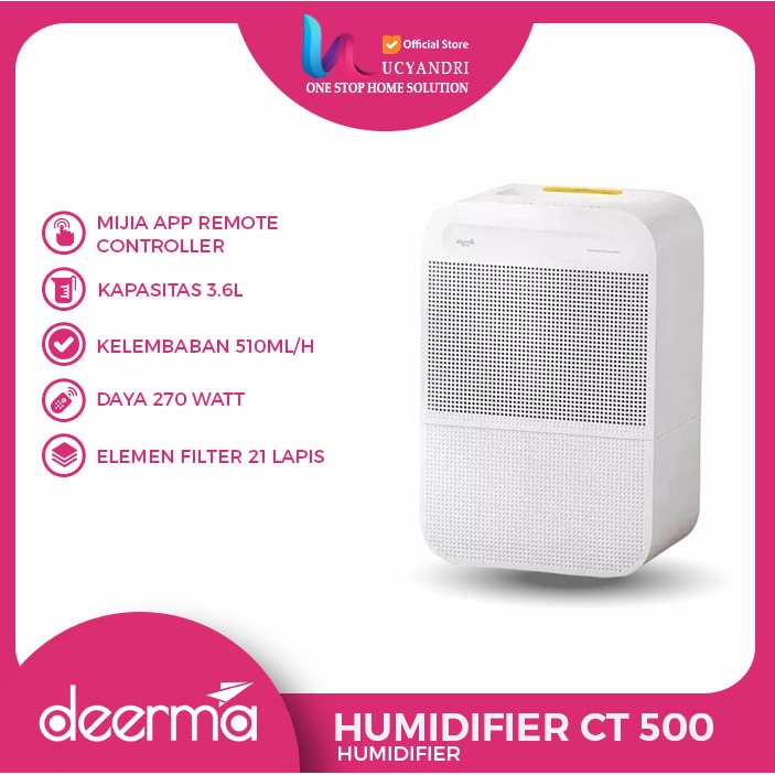 Humidifier CT500 Deerma non fog smart support Mijia 100% Bergaransi