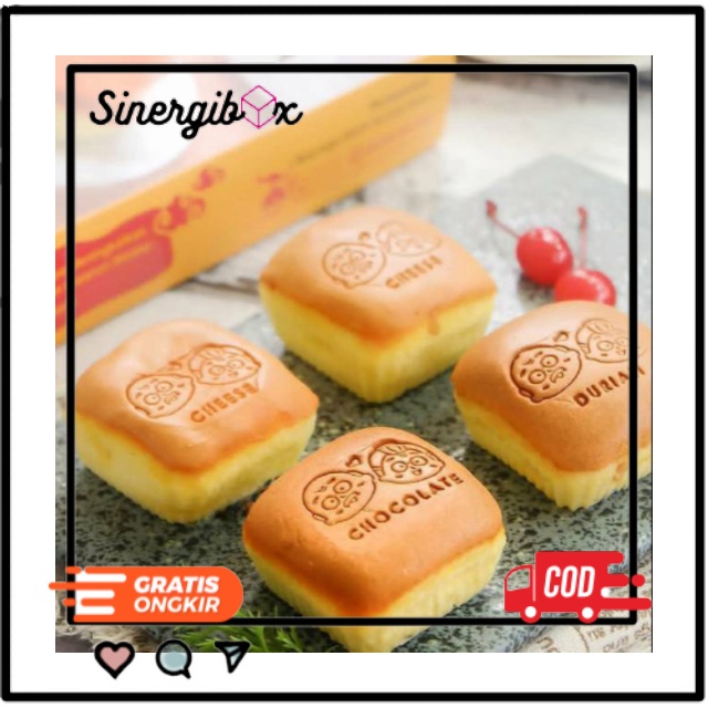 

Cake Mini Ogura Oma Opa Jogja isi 9 pcs