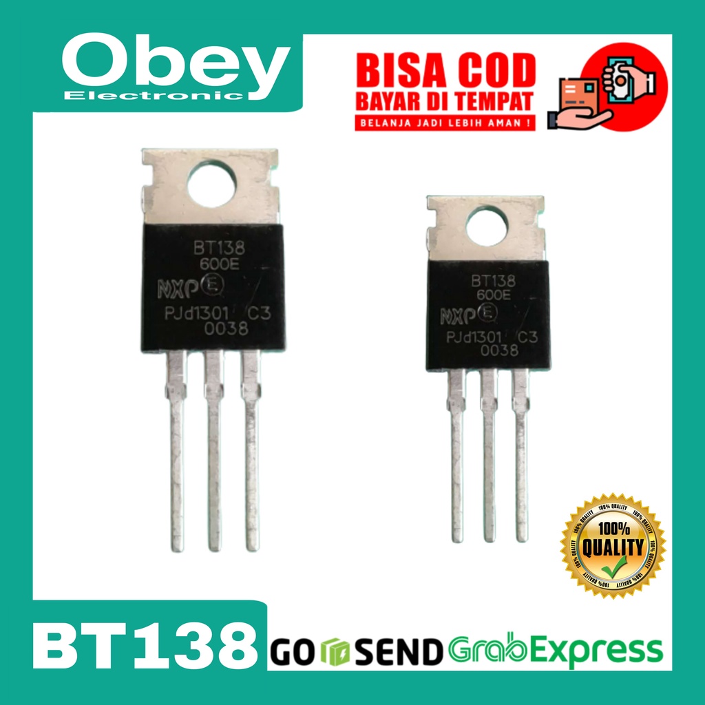 TRIAC BT138 600E