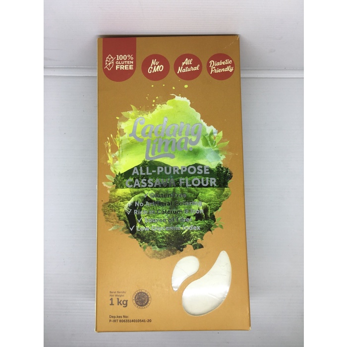 

Ladang Lima All-Purpose Cassava Flour | Tepung Singkong Serbaguna 1000