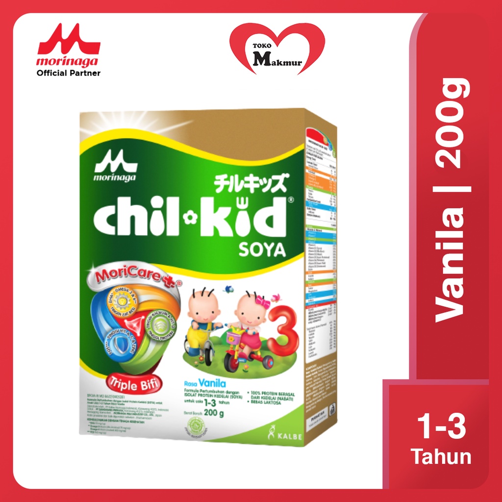 Chil Kid Soya Vanila / Madu 200 Gram / Toko Makmur Online