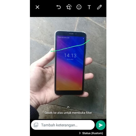 hotwav m6 4G 3/32gb minus bispak