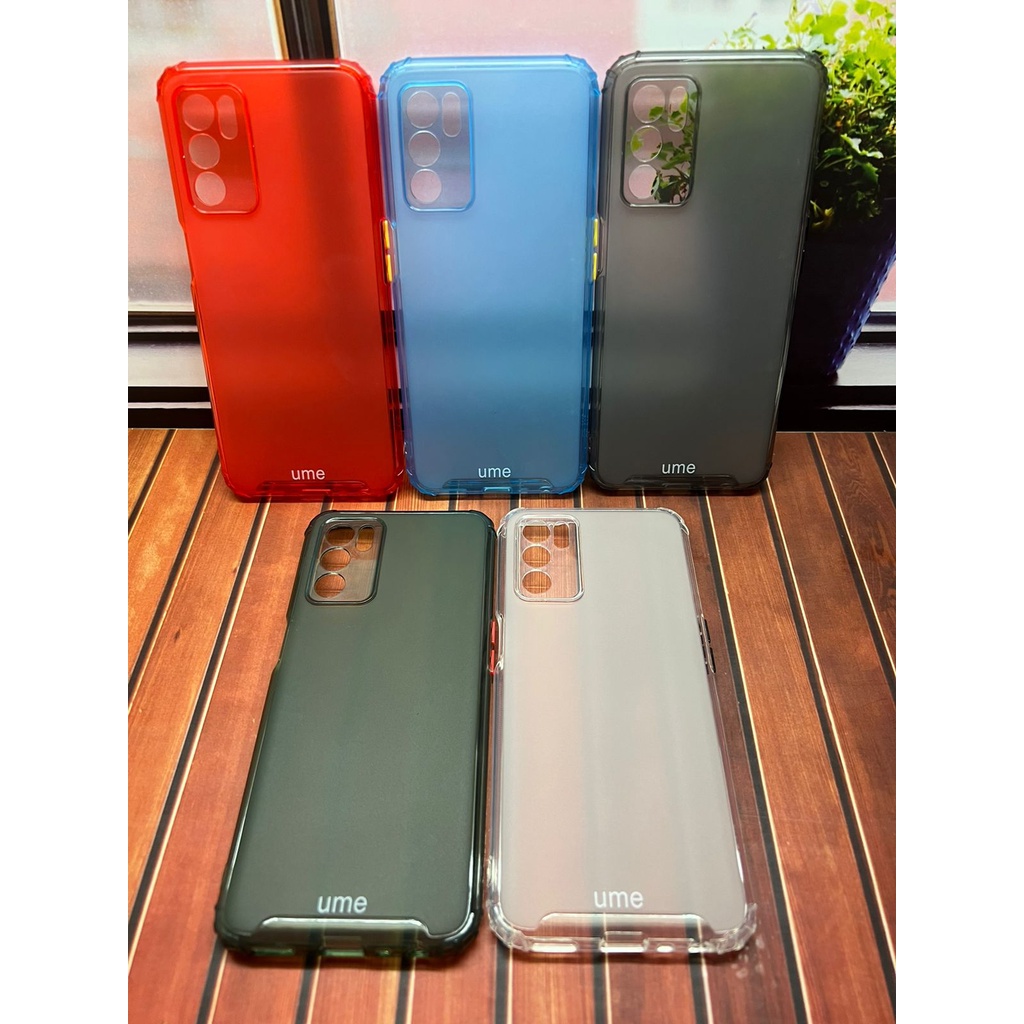 OPPO A16 CASE SILIKON UME TPU MATTE RAINBOW UNIQUE