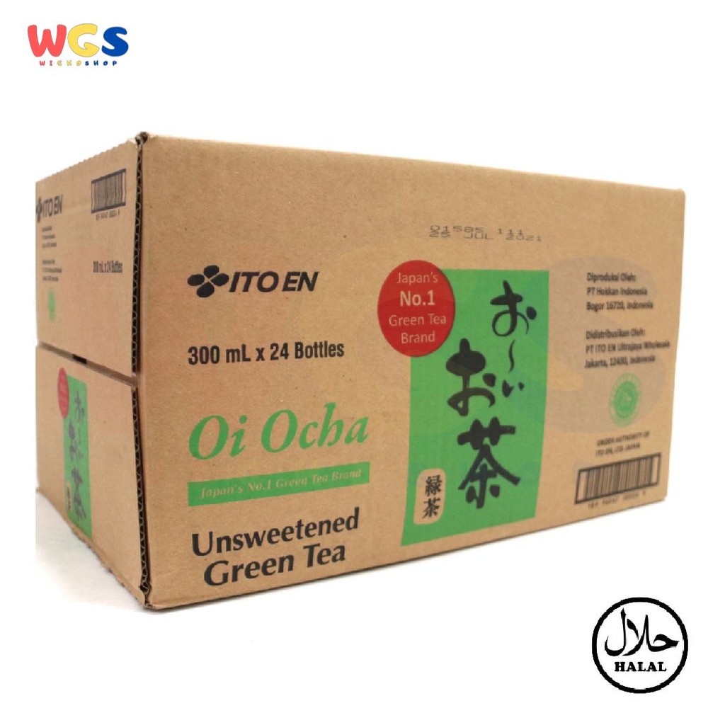 ItoEn - Ito En Oi Ocha Unsweetened Green Tea 24 btl x 300ml