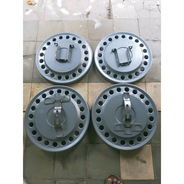 1 pcs] wheeldop adiputro lubang 20 wheldop truk bahan plat besi r16/r15