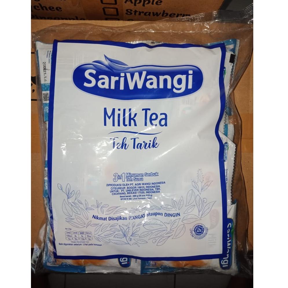 

[KODE CZPS0] Sariwangi Milk Tea Teh tarik Renteng (10x23gr)