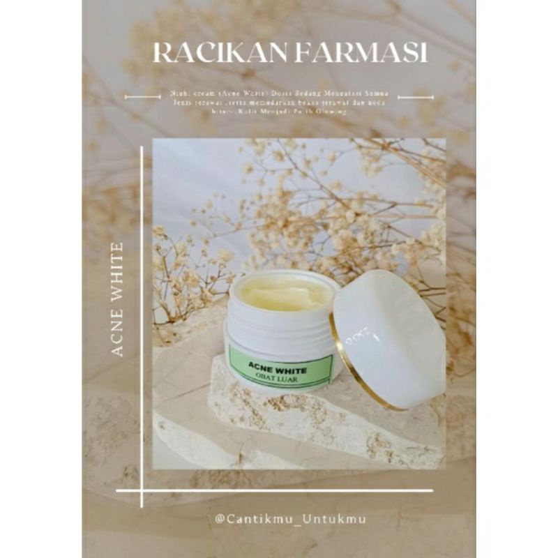 CREAM MALAM ACNE WHITE THERASKIN